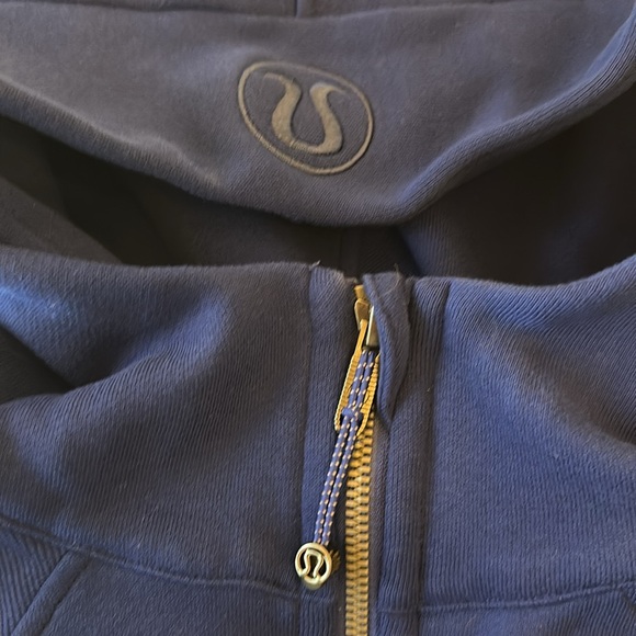 Scuba Oversized half-zip Hoodie, size XS/S in Galactic Cobalt - Picture 2 of 4